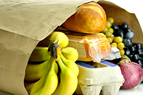 bag of groceries image